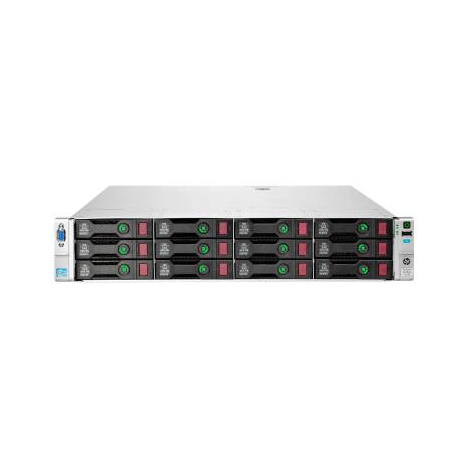 Сервер HP Proliant DL380p Gen8, 1 процессор Intel Xeon 10C E5-2680v2, 16GB DRAM, 12LFF, P420i/1GB FBWC