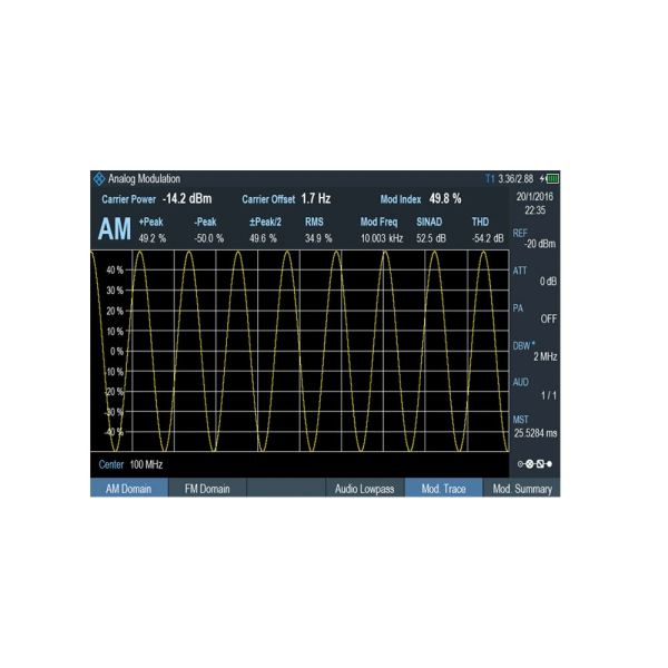 Опция анализа аналоговой модуляции АМ/ЧМ Rohde  Schwarz FPH-K7