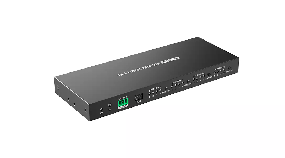 Матричный коммутатор HDMI Lenkeng LKV424 4×4, 4K