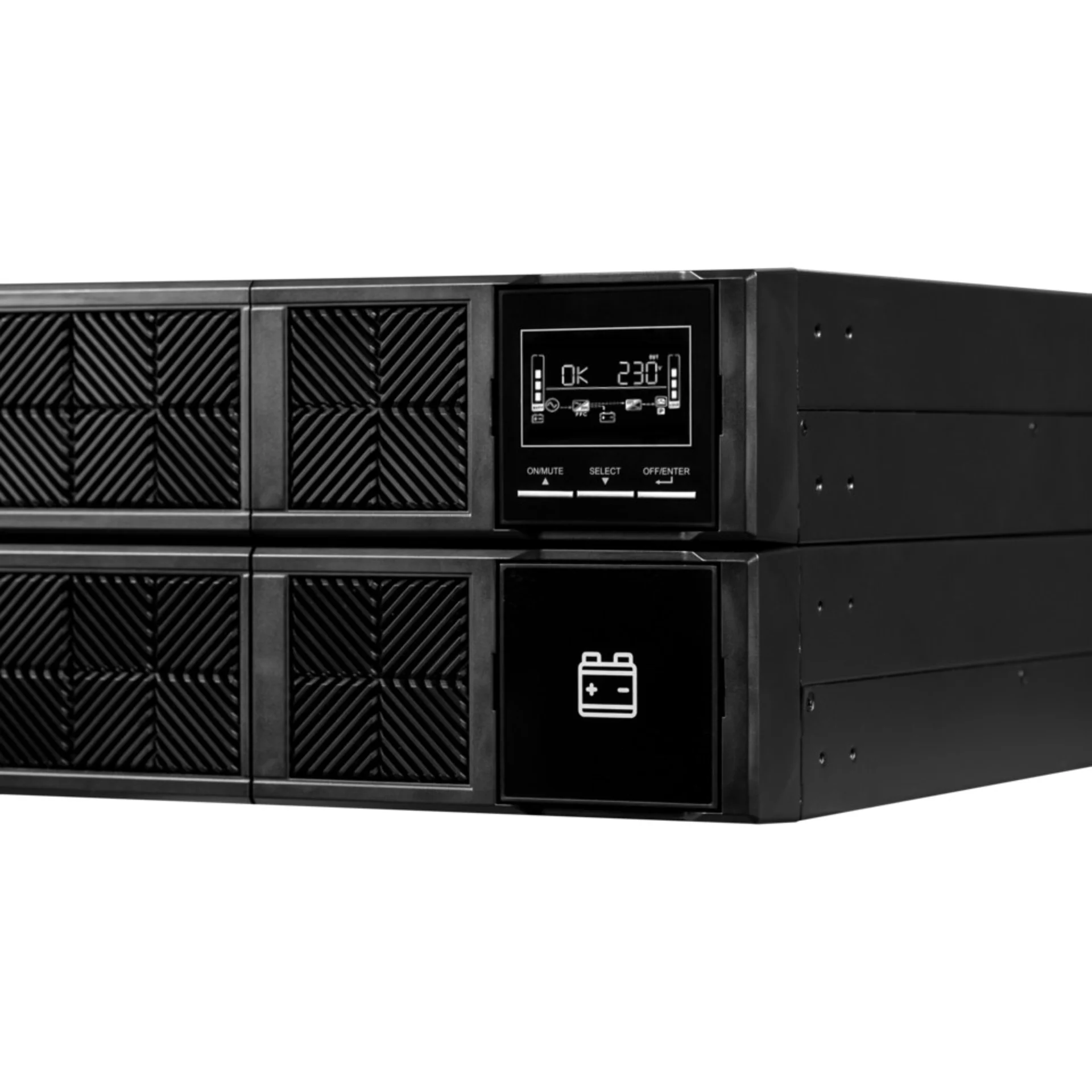 Источник бесперебойного питания Systeme Electric Smart-Save Online SRV 3000 ВА, конвертируемый форм-фактор 4U, 230 В, 6 розеток IEC C13 + 1хС19, S