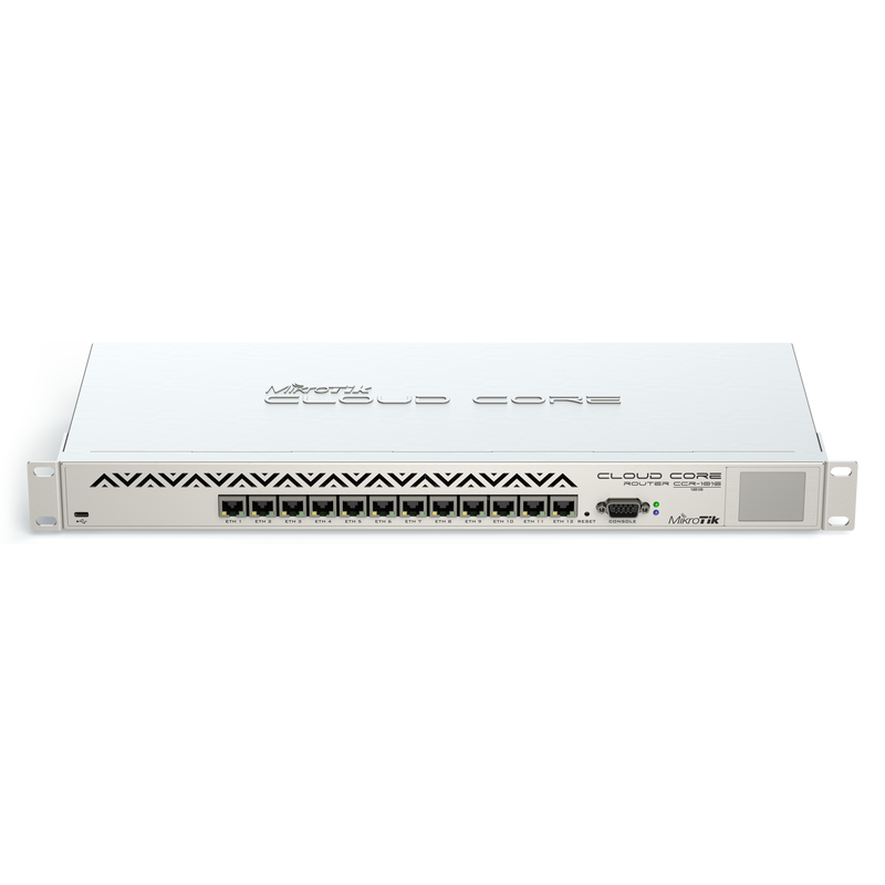 Маршрутизатор Mikrotik Cloud Core Router 1016-12G