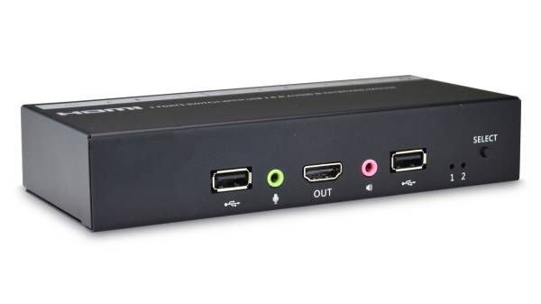 Двухпортовый HDMI KVM-переключатель Evetron SH 21U2ASK