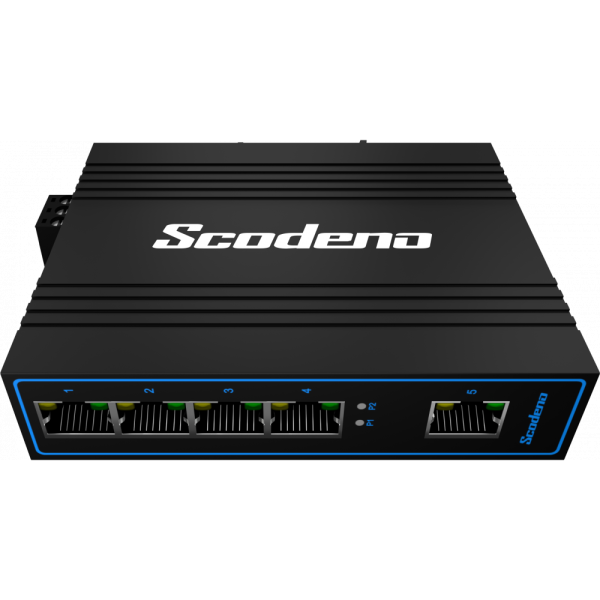 Промышленный PoE коммутатор Scodeno XPTN-9000-45-5TP 5x10/100 Base-T