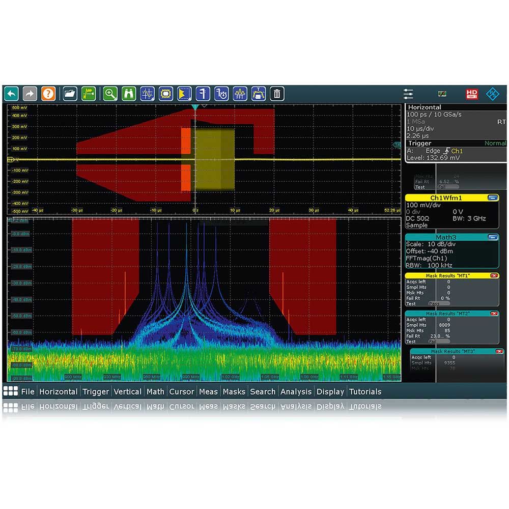 Опция анализа спектра Rohde  Schwarz RTP-K37