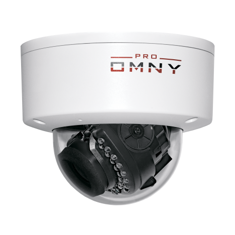 Проектная купольная IP камера OMNY 3000 PRO  3Мп/25кс, H.265, управл. IR, моториз.объектив 2.8-12мм, 12В/PoE, встроенный микрофон