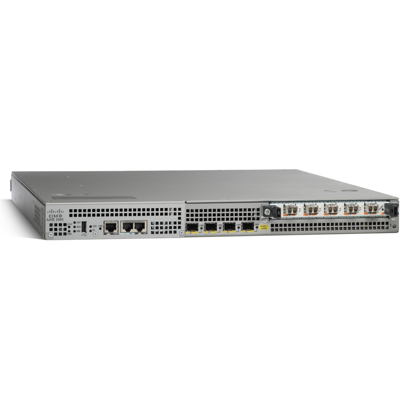 Маршрутизатор Cisco ASR1001 (некондиция, косметические повреждения, отсутствует одно крепление для модуля SPA)