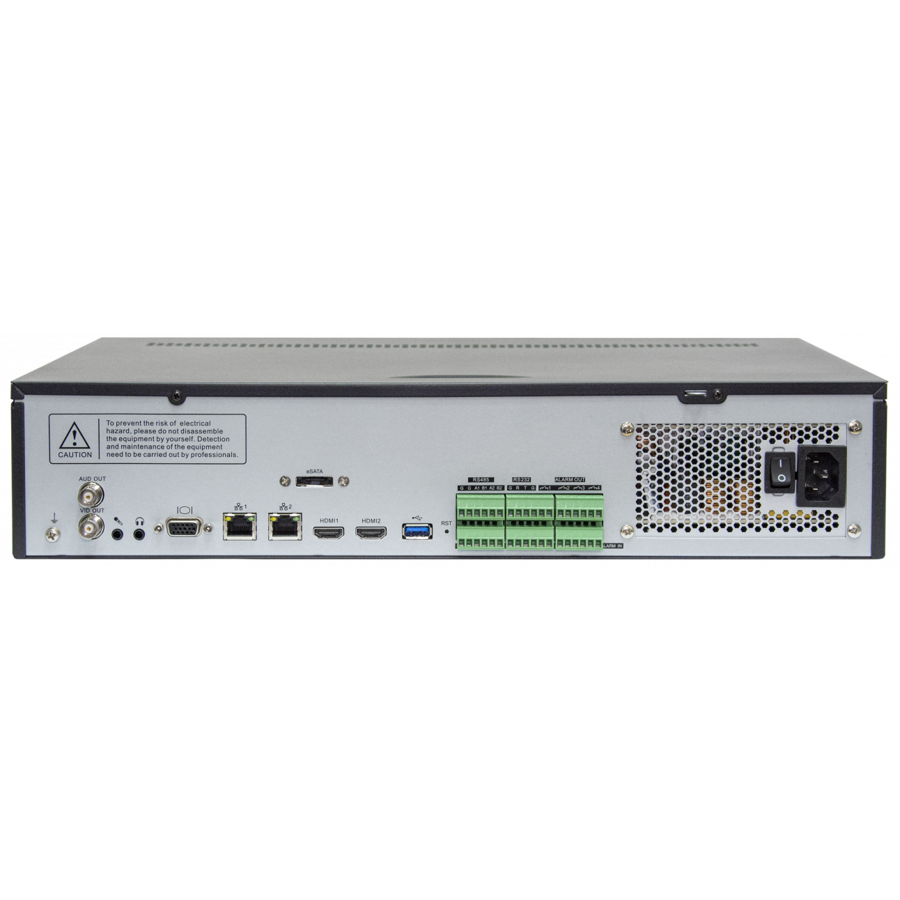 IP Видеорегистратор сетевой OMNY PRO 80 каналов, вх/исх битрейт 400/200Mbits, 8xHDD до 10Тб, 2xHDMI/VGA, RAID (0,1,5,10), трев вх/вых  16/4 (уценка)