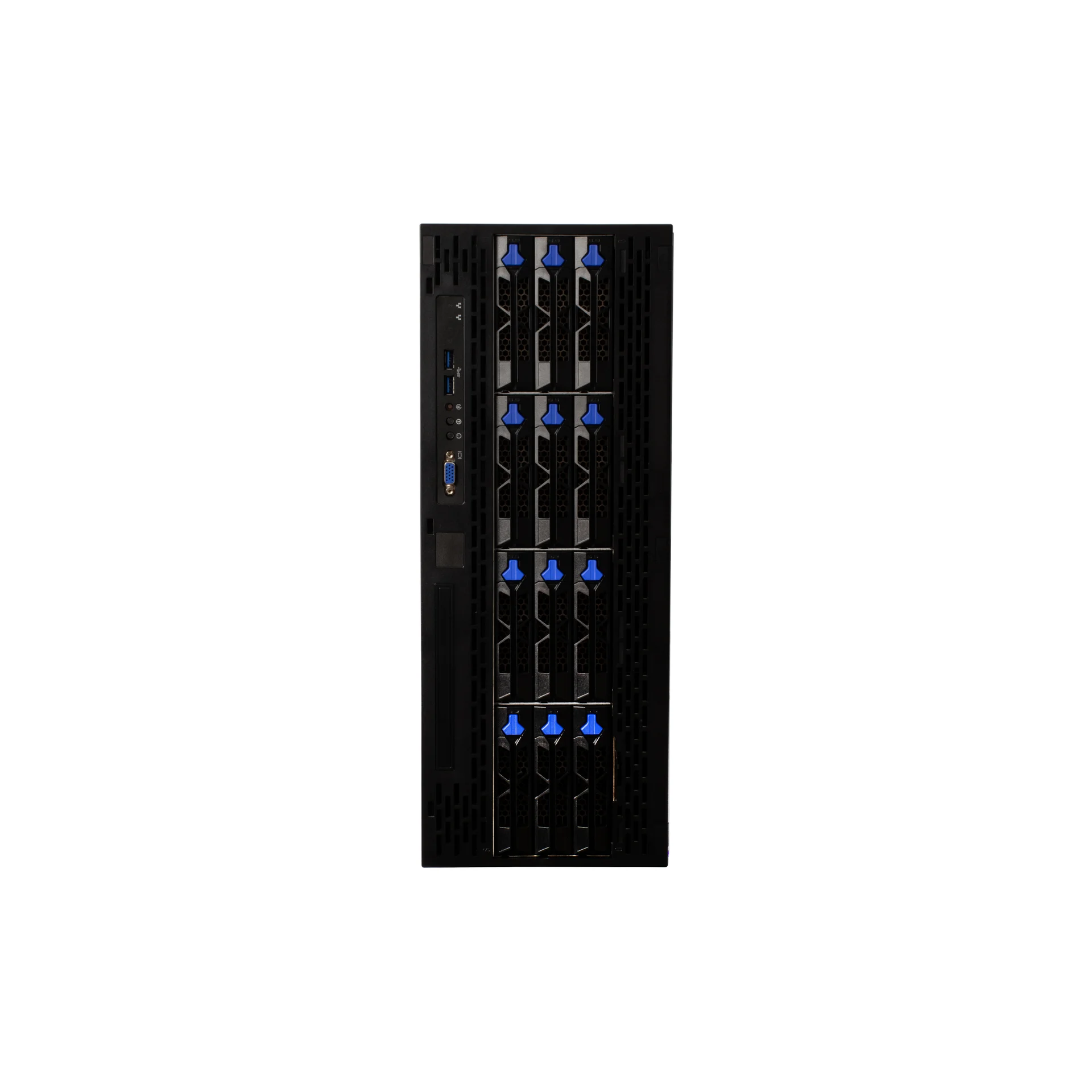 Серверная платформа SNR-STR4404LSG, 4U Tower, Scalable Gen4,5, DDR5, 12xHDD, 4GPU, резервируемый БП