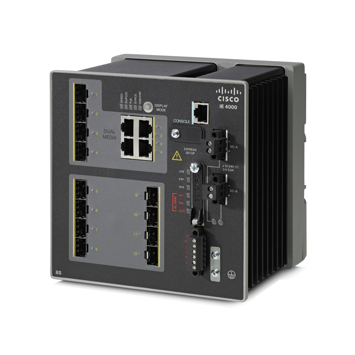 Промышленный коммутатор Cisco IE-4000-8GS4G-E