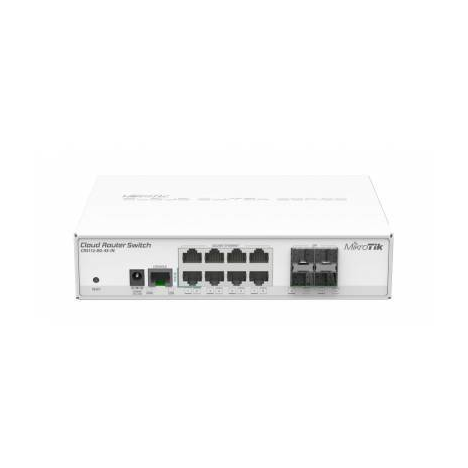 Коммутатор Mikrotik Cloud Router Switch CRS112-8G-4S-IN  (RouterOS L5)