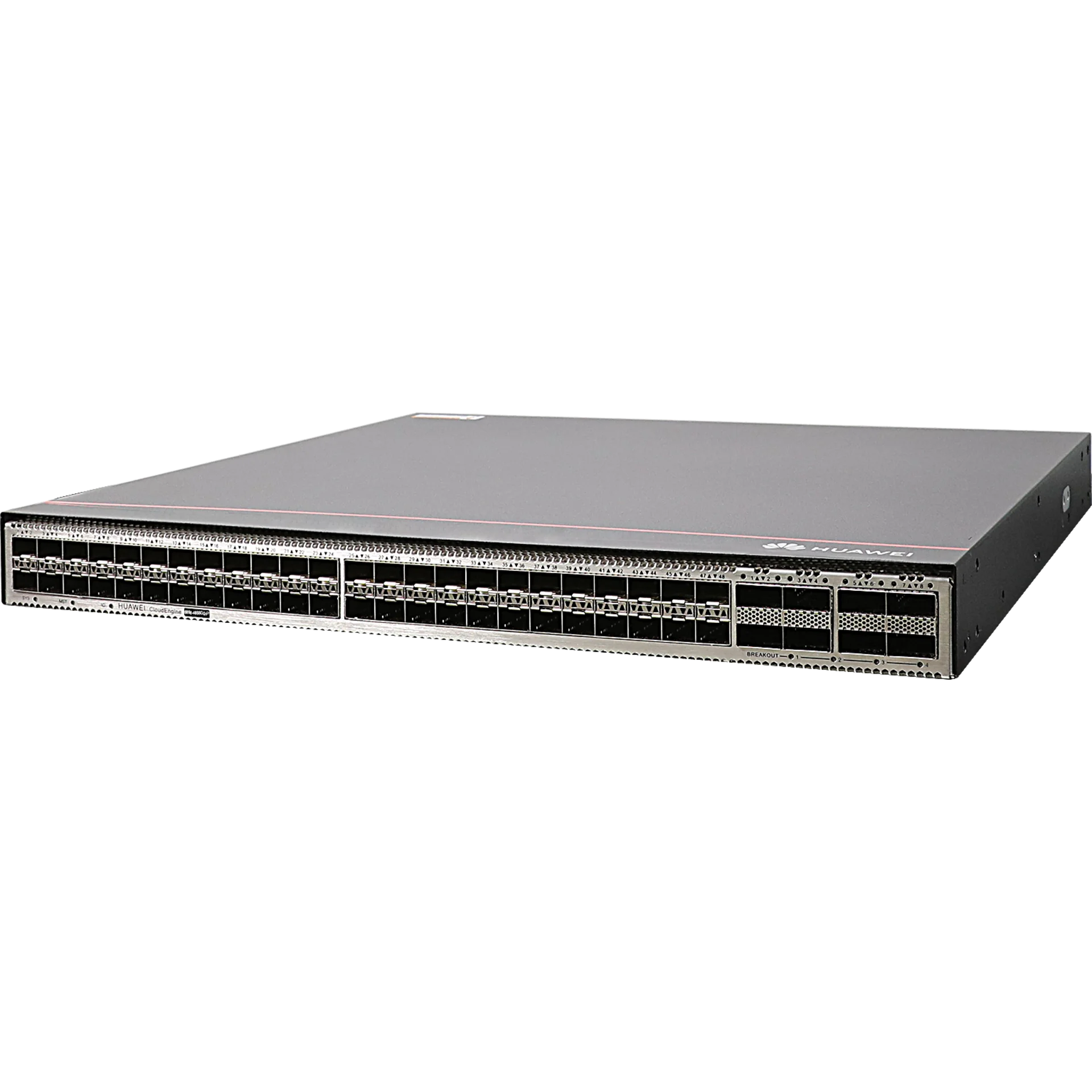 Коммутатор Huawei CE6866-48S8CQ-PB switch (48*25G SFP28, 8*100G QSFP28, 2*AC power modules, 4*fan modules, port-side intake)