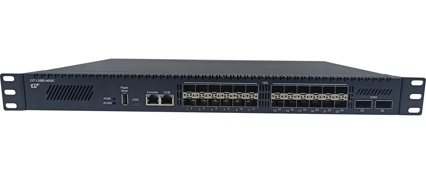 Коммутатор КИТ L3200-24X2C
