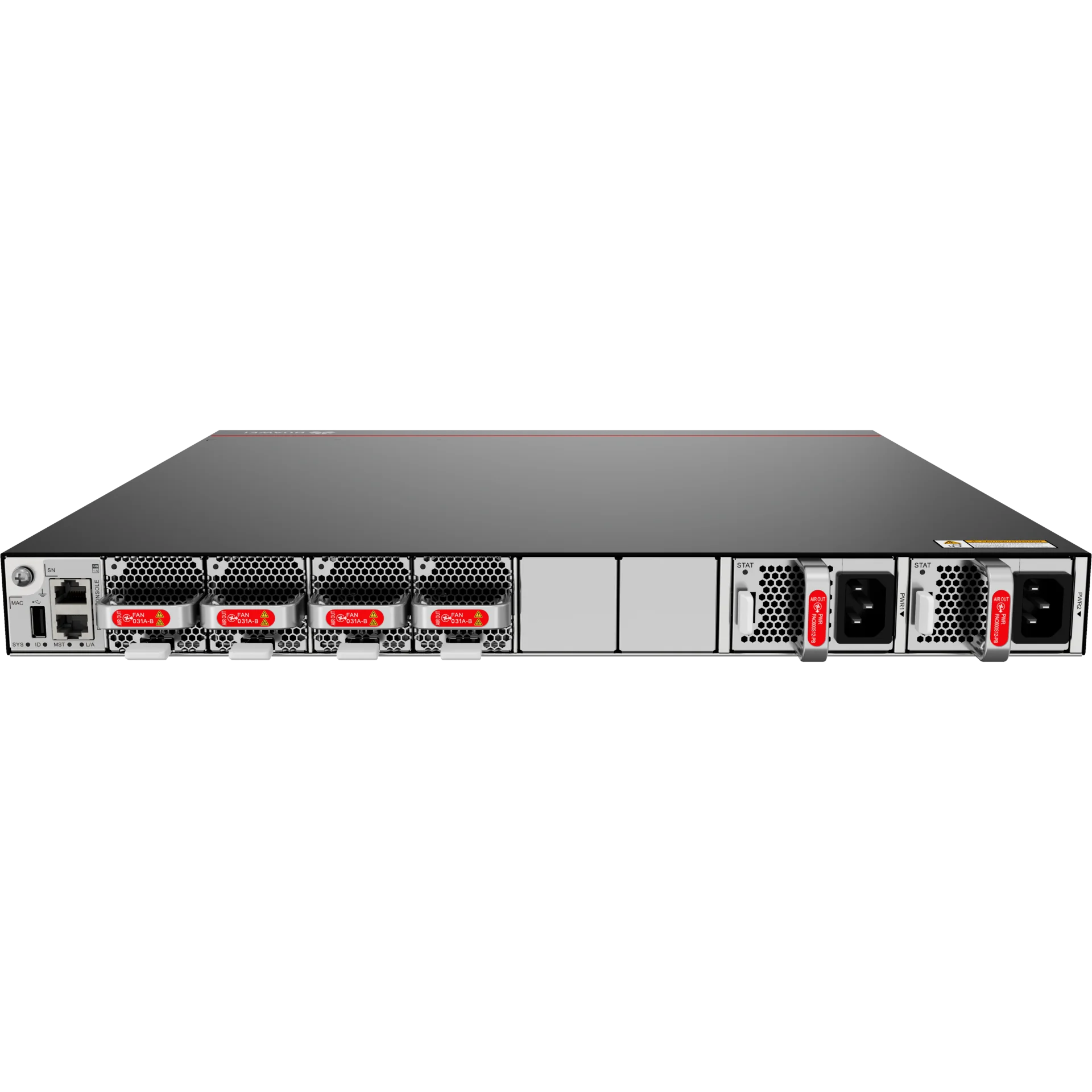 Коммутатор Huawei CE6855-48T8CQ, направление охлаждения Port-side Exhaust