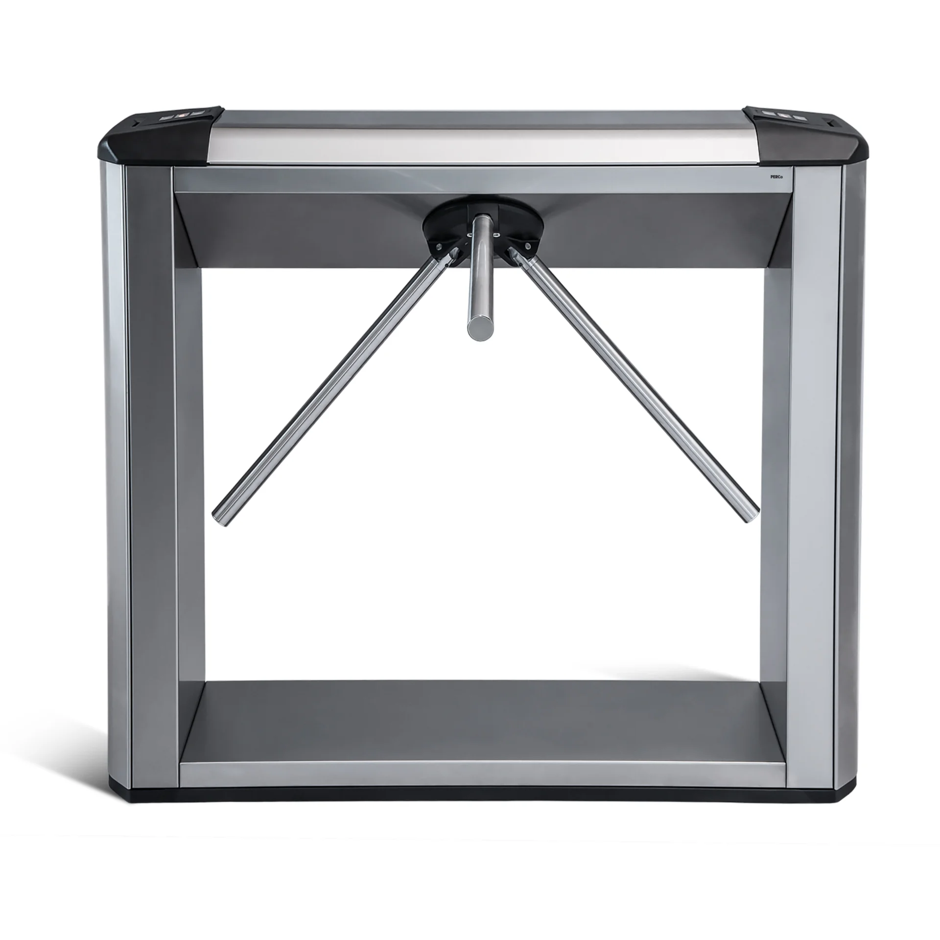 Электронная проходная с автоматическими преграждающими планками "Антипаника" и встроенным картоприемником для карт EMM/HID