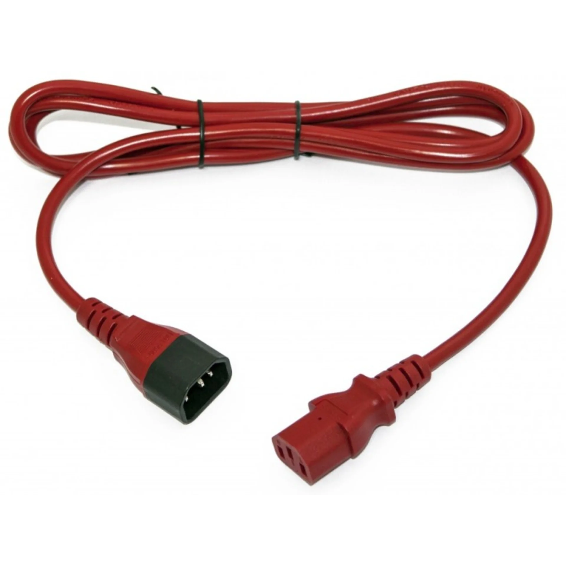 Шнур питания Lanmaster LAN-PP13/14-3.0-RD C13-С14 проводник.:3x0.75мм2 3м 220В 10А (упак.:1шт) красный
