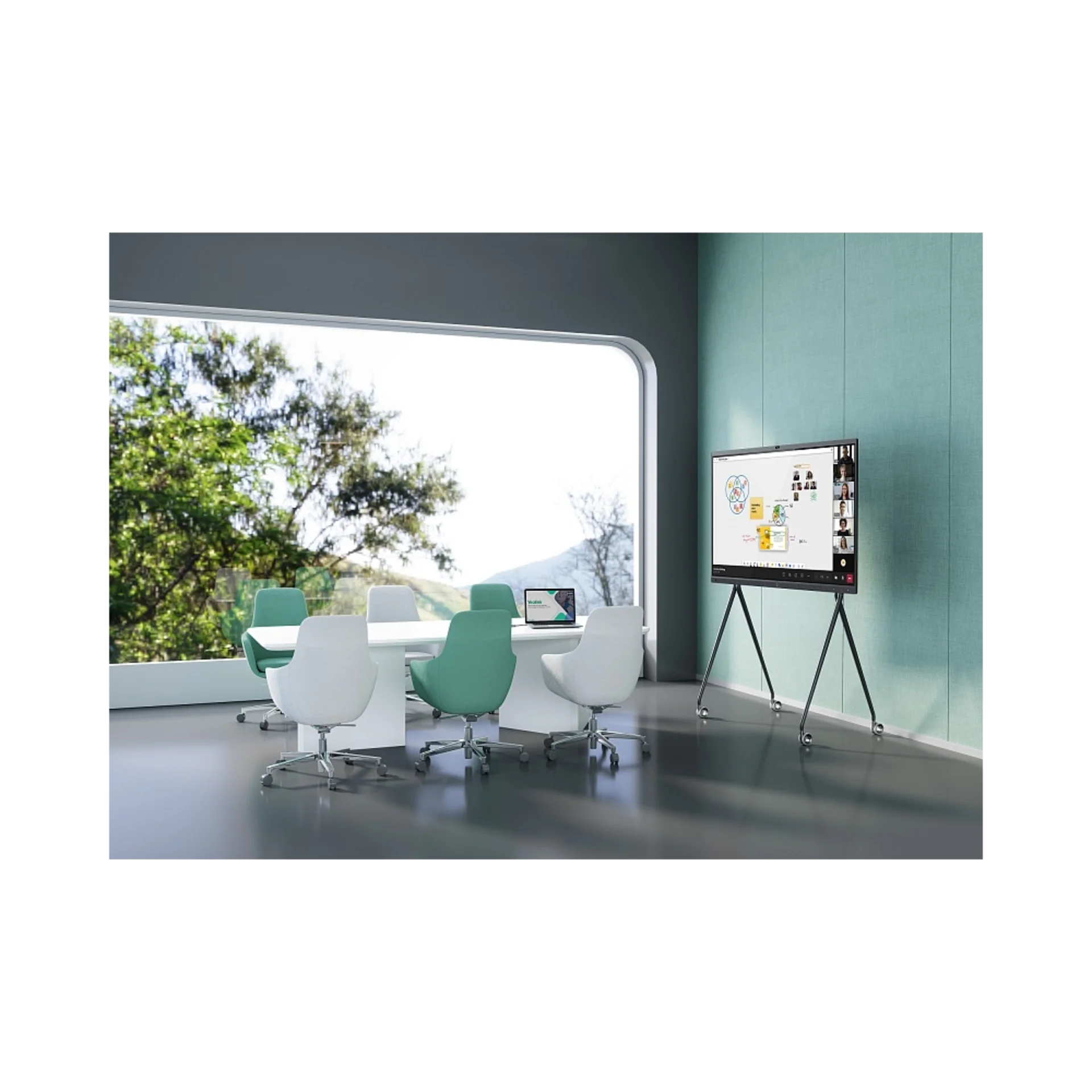 Видеотерминал MeetingBoard 65 MS Room (Моноблок с встроенным сенсорным экраном, AMS 2 года)