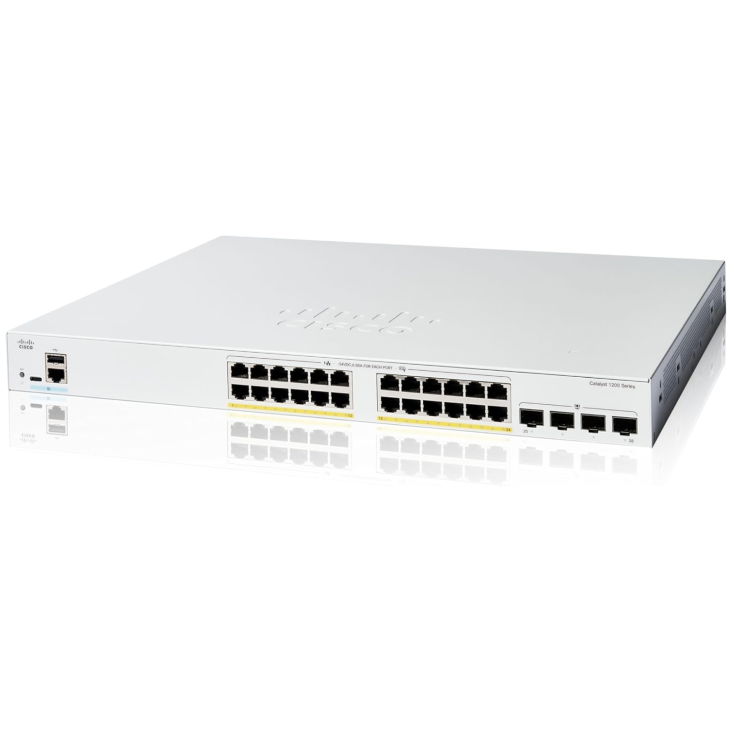 Коммутатор Cisco Catalyst C1200-24FP-4G
