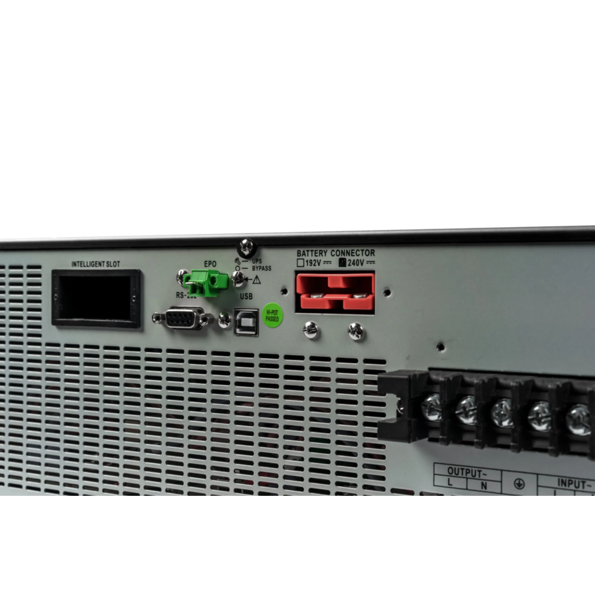 Источник бесперебойного питания Smart-Save Online SRV Systeme Electric 10000 ВА, монтаж в стойку 6U, 230 В, 1:1, клеммный вход/выход, SmartSlot, LCD,