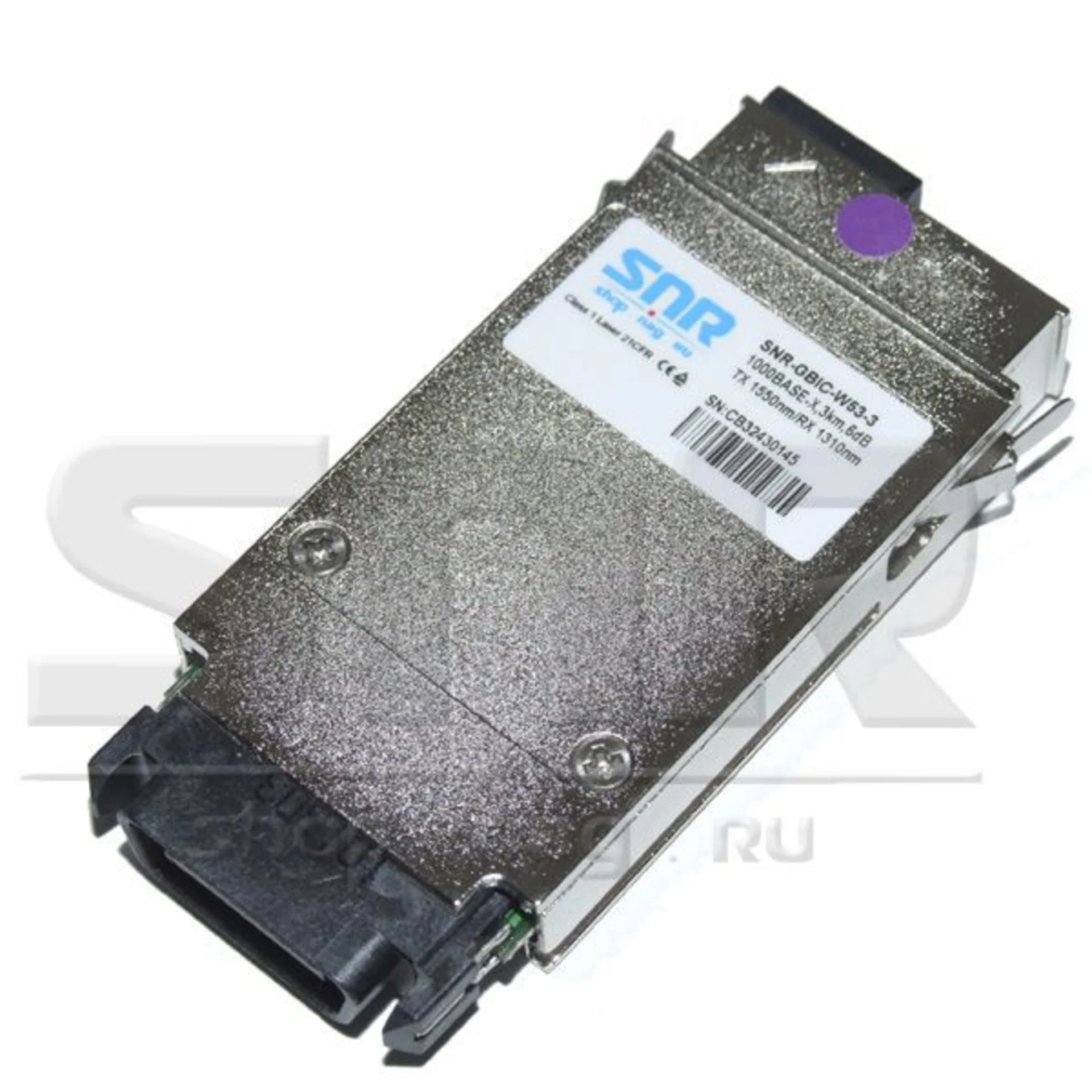Оптический модуль GBIC WDM, дальность до 3км (6dB), 1550нм