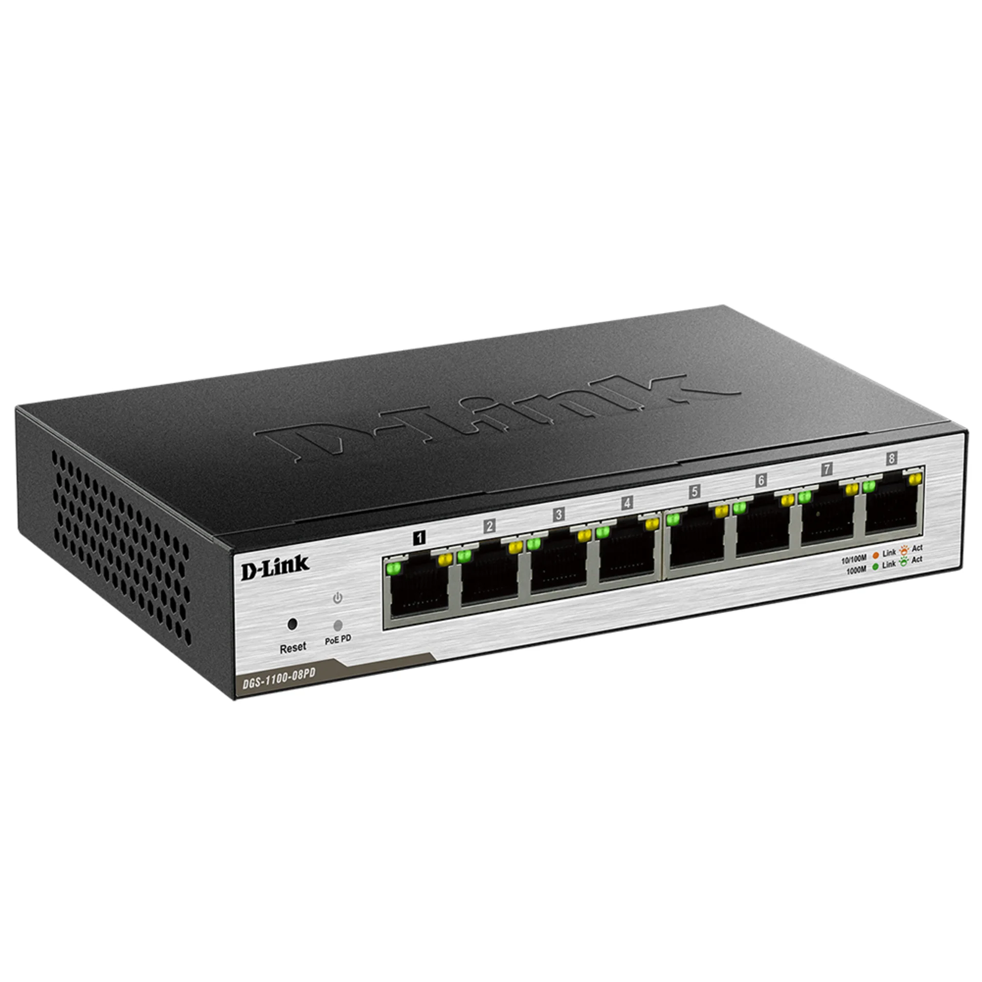 Коммутатор D-Link DGS-1100-08PD