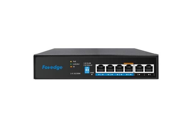 Коммутатор Foredge AI806M 6-портовый 100M AI PoE