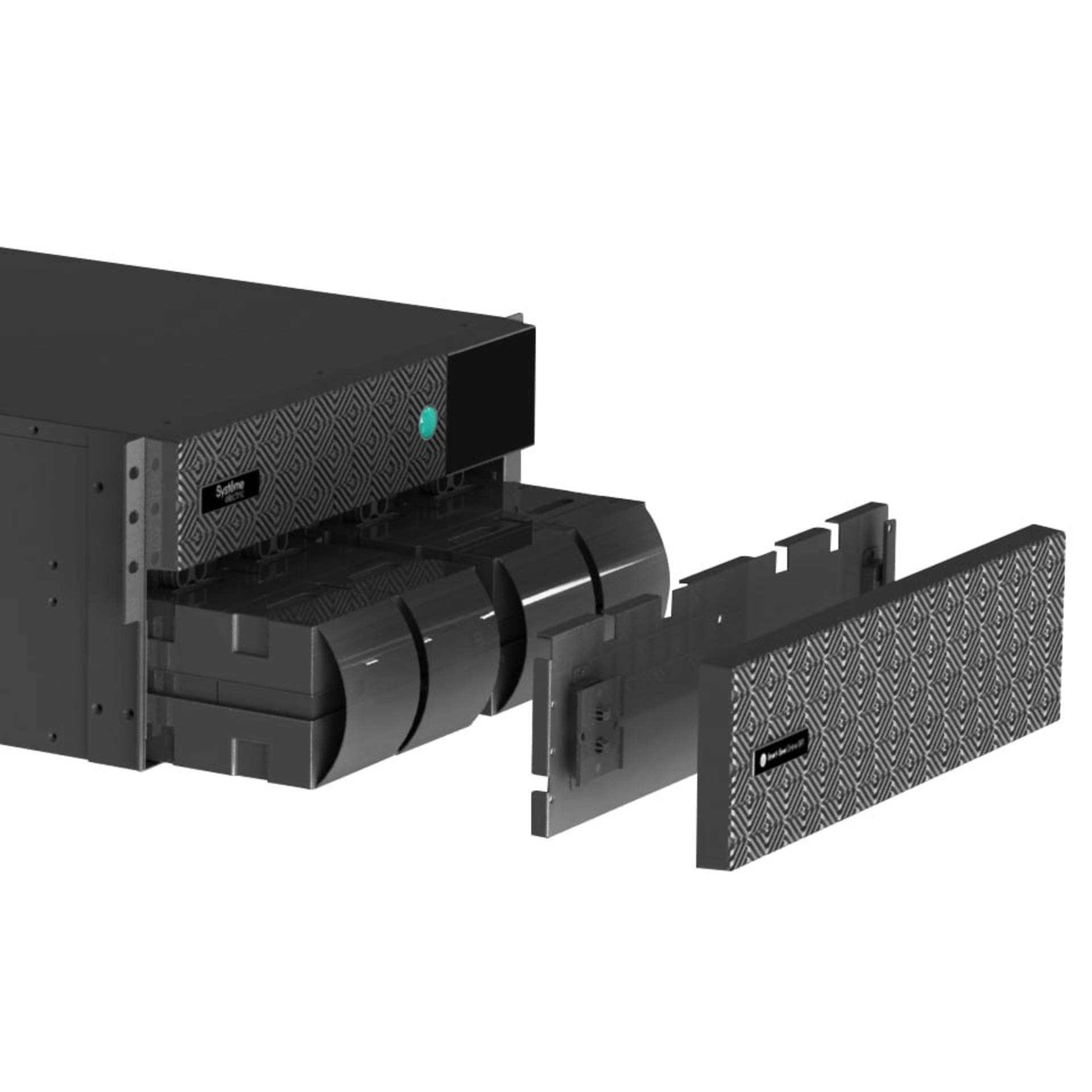 Источник бесперебойного питания Systeme Electric Smart-Save Online SRT, 5000VA/5000W, On-Line, Extended-run, Rack 2U+3U(Tower convertible), LCD, 6xC13