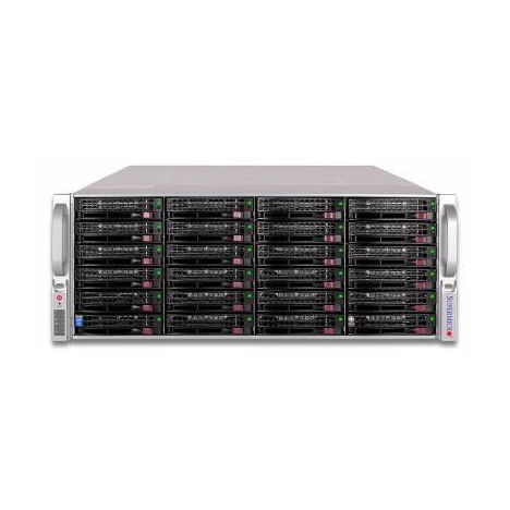Сервер Supermicro 847E16-R1K28LPB(X9DRI-LN4F+), 2 процессора Intel 8C E5-2660 2.20GHz, 64GB DRAM