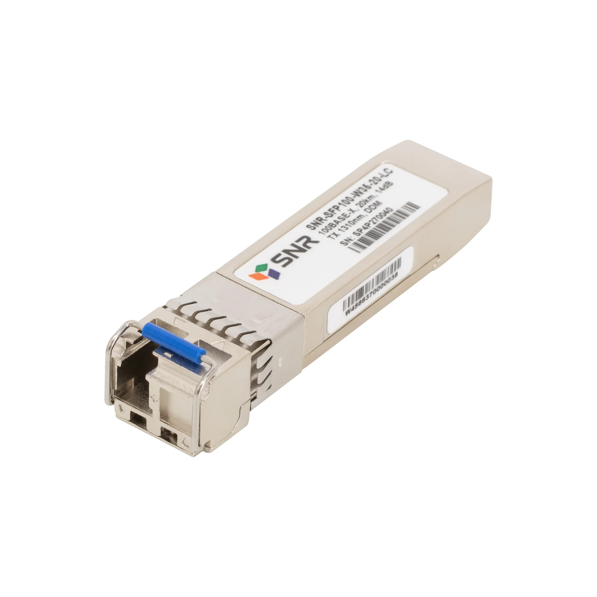 Оптический модуль SFP WDM, дальность до  20км (14dB), 1310нм, 100Mb (LC)
