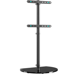 Интерьерная стойка для ТВ ONKRON 30"-60", макс 41 кг, поворотная, чёрная TS5060
