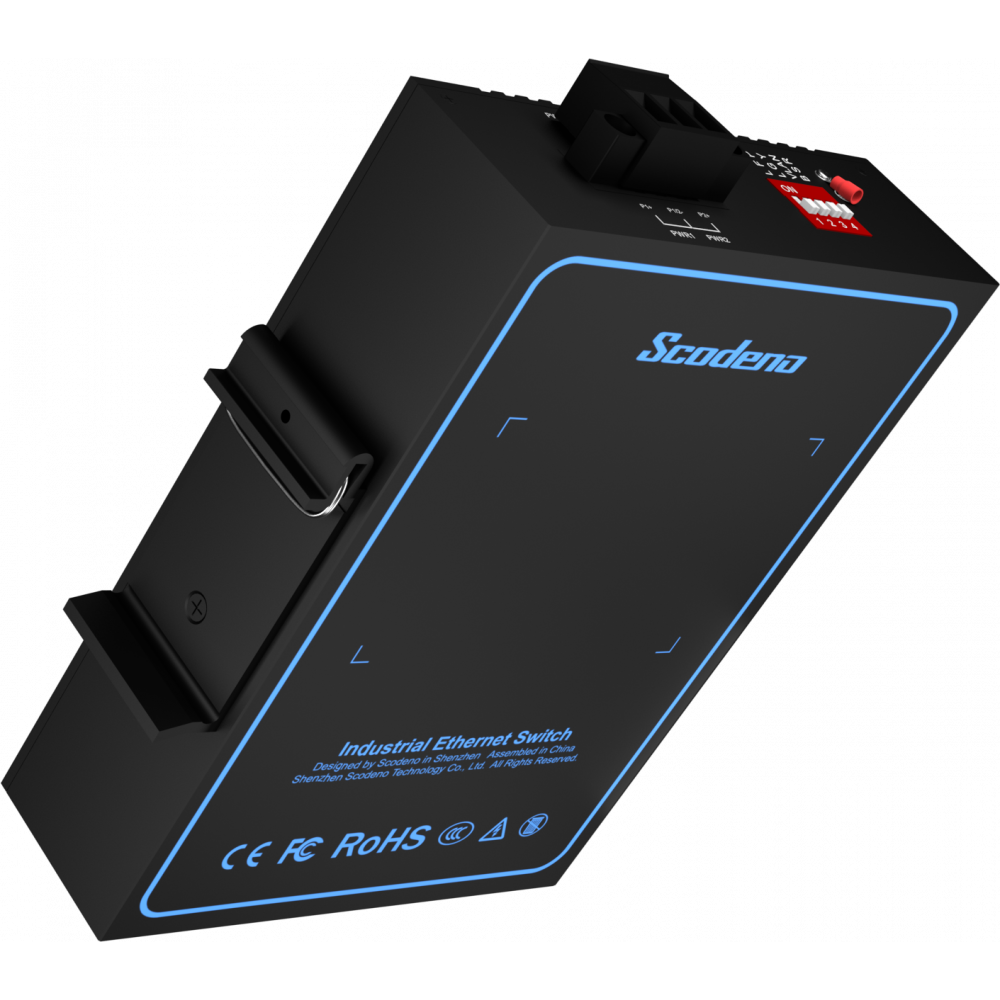 Промышленный PoE коммутатор Scodeno XPTN-9000-45-5TP 5x10/100 Base-T