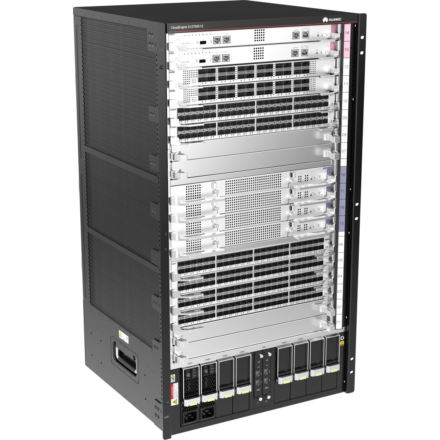Коммутатор Huawei S12700E-12 Bundle (Assembly Chassis, MCU, SFU, AC, Licenses)
