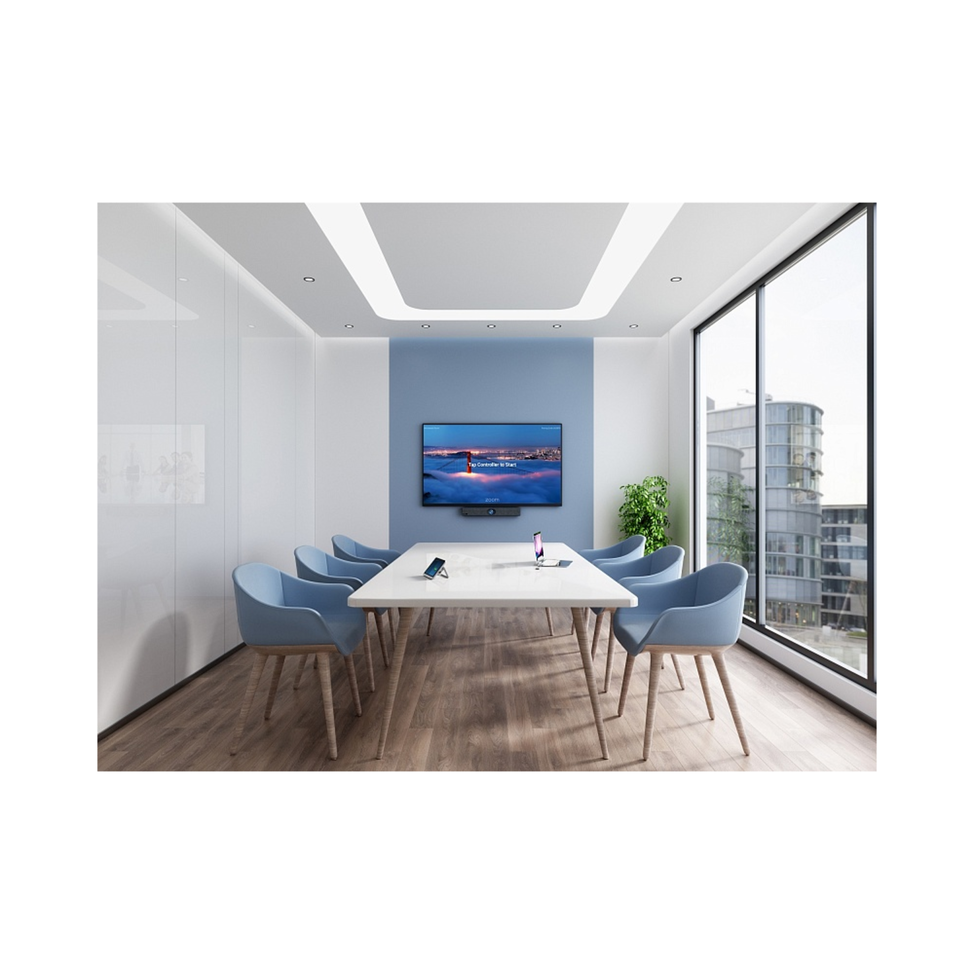 Видеотерминал A20-010 (MeetingBar A20 с встроенными камерой, микрофонами и саундбаром, VCR11, AMS 2 года)