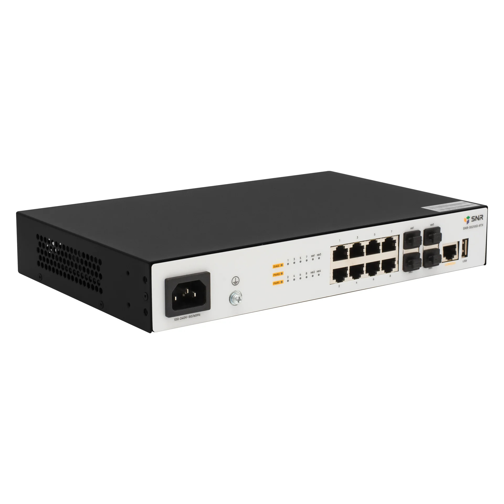 Управляемый коммутатор уровня 2+ SNR-S5210G-8TX