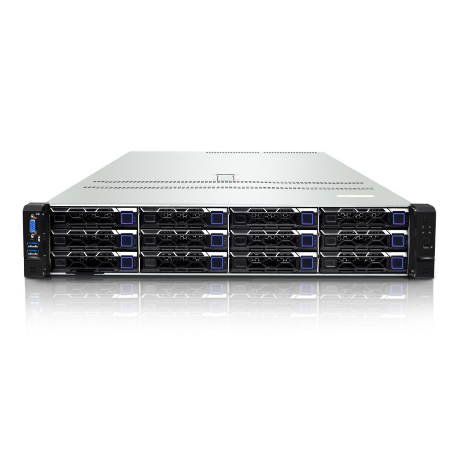 Серверная платформа SNR-SR2312LS-NV, 2U, Scalable Gen3, DDR4, 12xHDD, резервируемый БП