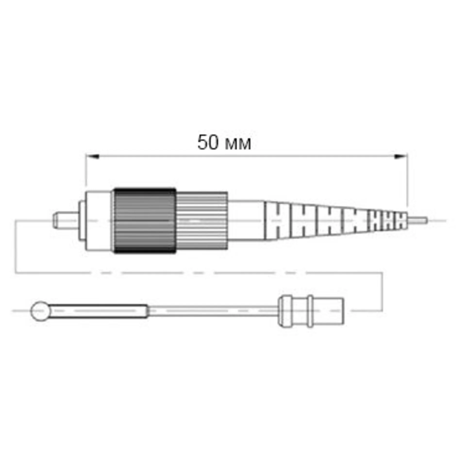 Разъем оптический Ilsintech "Splice-On Connector" FC/APC для кабеля 0,9 мм