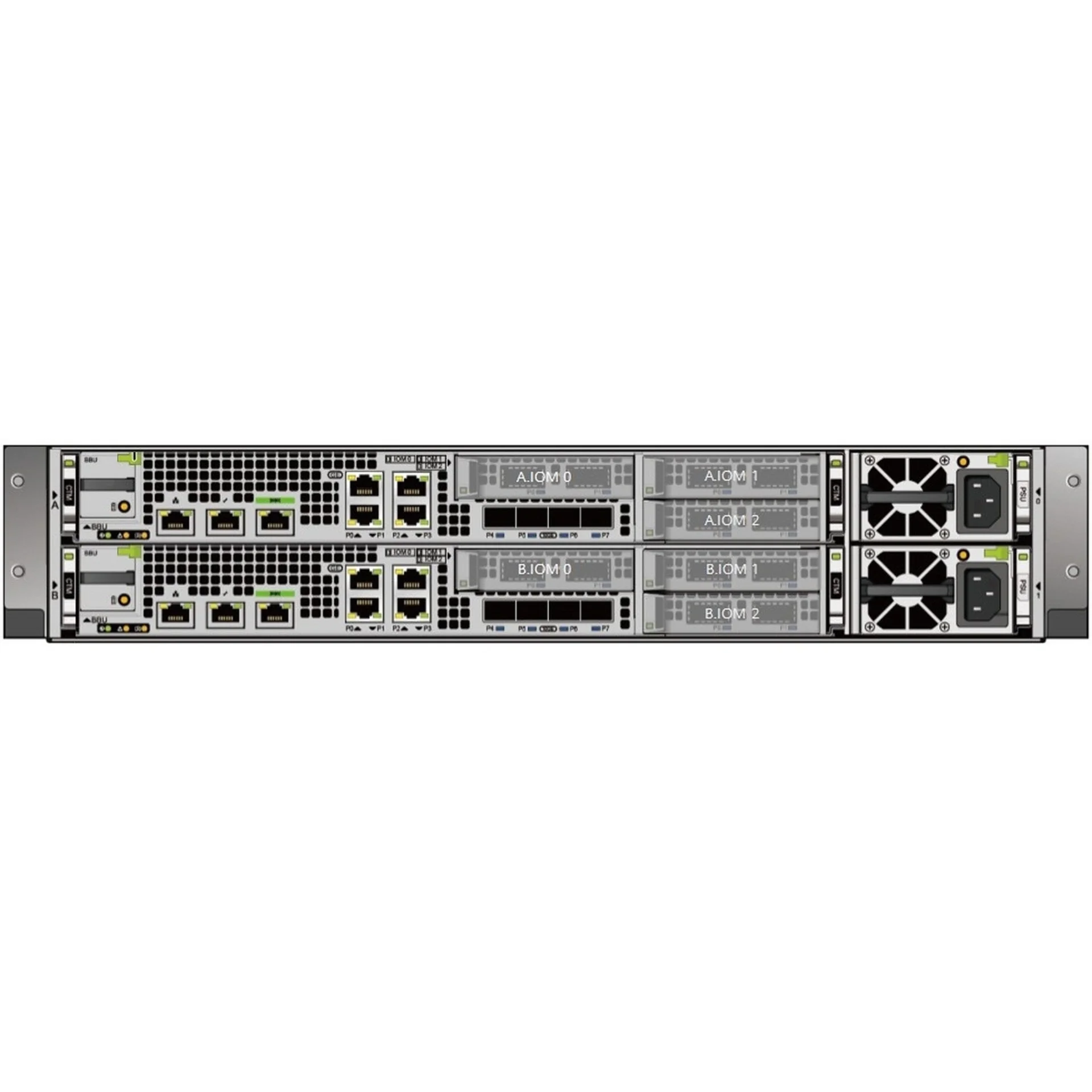 Система хранения данных Huawei OceanStor Dorado 3000 V6, 8x1GE, 8x10G SFP+, 4x100G RDMA QSFP28, 25xNVMe SSD, 128Gb Cache