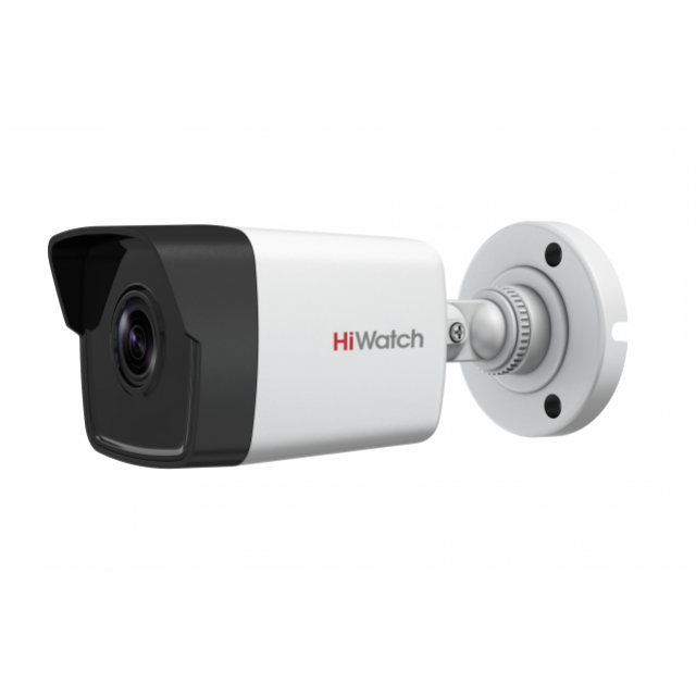 IP-камера HiWatch DS-I200(C) (4 mm), 2Мп (1920 × 1080) 30к/с, объектив 4мм, 12В/PoE 802.3af, DWDR, ИК до 30м, IP67