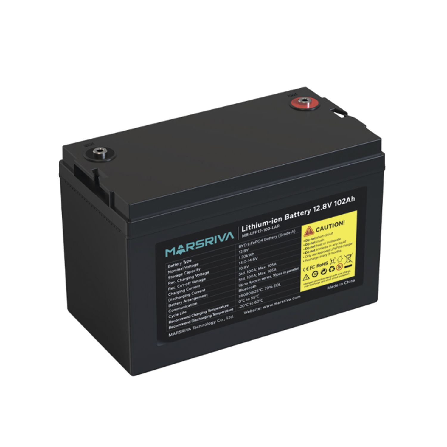 Батарея Marsriva MR-LFP12-100-LAR V3
