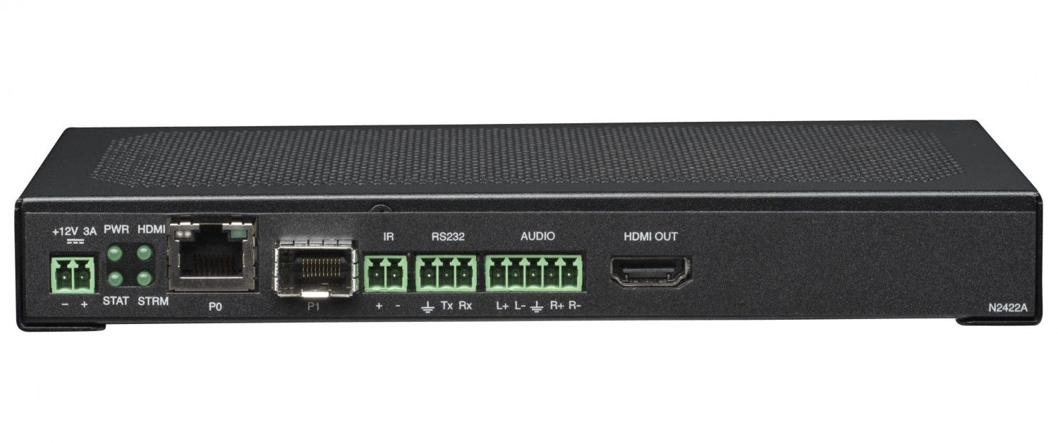 Декодер/приемник сигнала HDMI over IP, H.264 AMX NMX-DEC-N3232