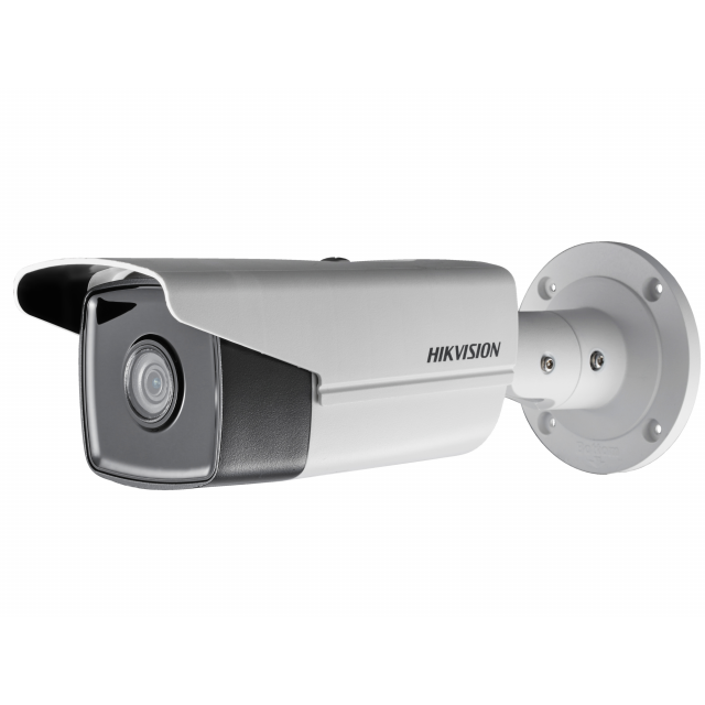 IP-камера буллет Hikvision DS-2CD2T23G0-I8 (2.8mm), 2Мп, объектив 2.8мм, DC12В/PoE, WDR 120дБ, ИК до 80м, IP67