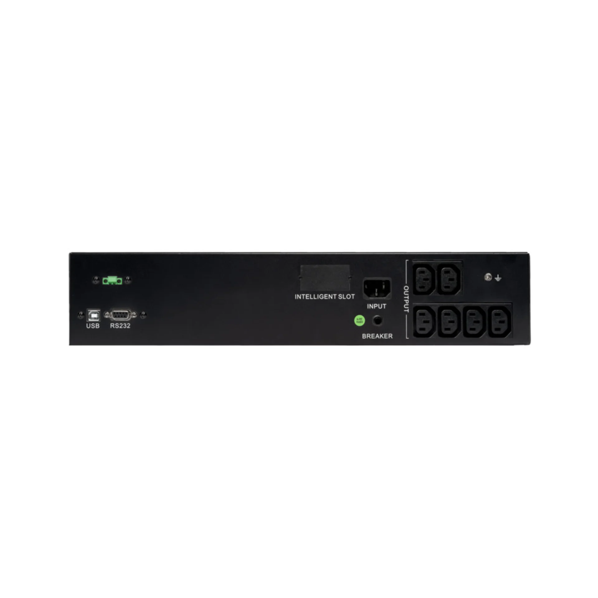 Источник бесперебойного питания Smart-Save SMT Systeme Electric 1000 ВА, монтаж в стойку 2U, 230 В, 6 розеток IEC C13, SmartSlot, AVR, LCD, USB HID