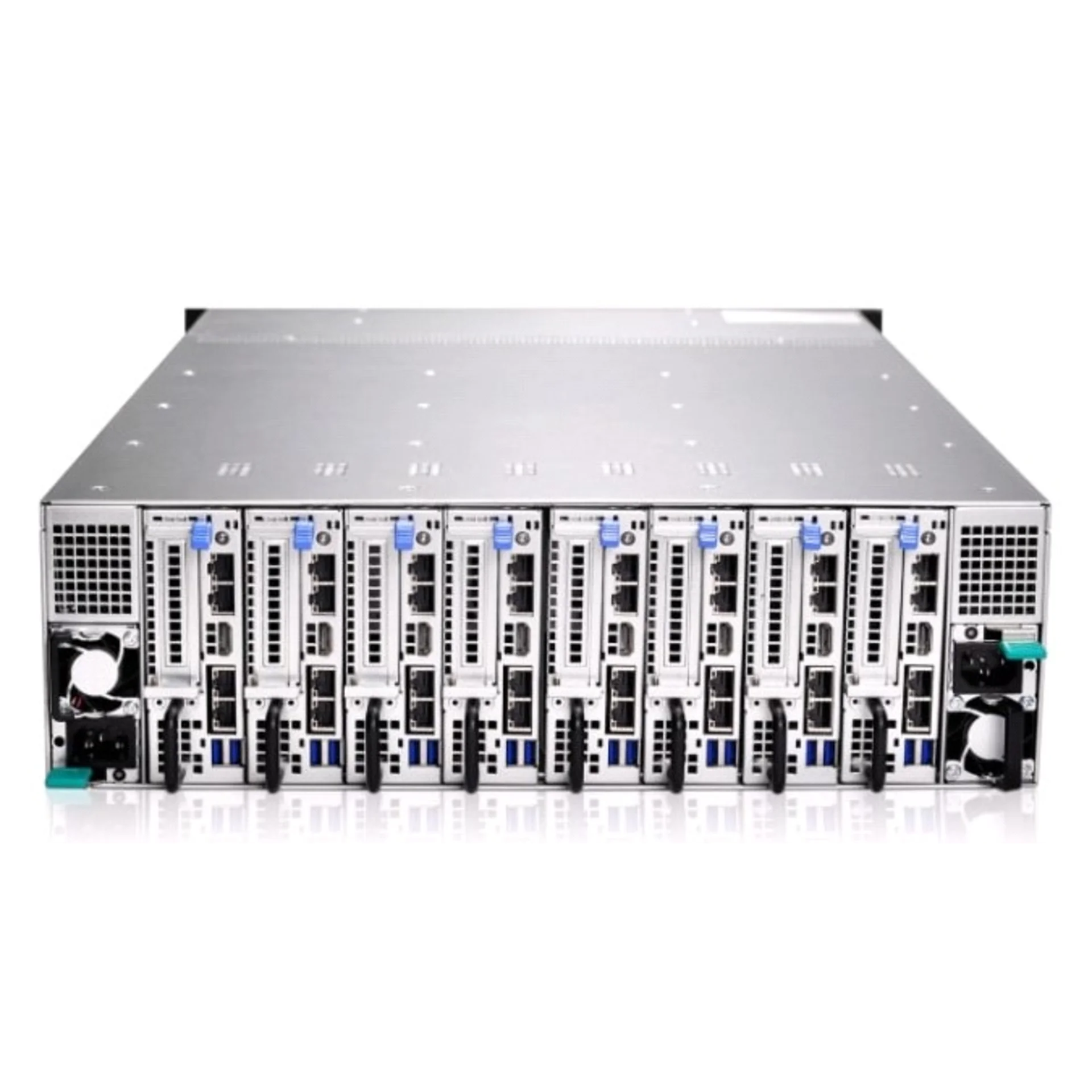 Серверная платформа Gooxi 3U SY308-S16R 8xNode, without CPU(LGA1151)/4*DDR4 ECC UDIMM/ C242 / no HDD(2)LFF/ 4xGE