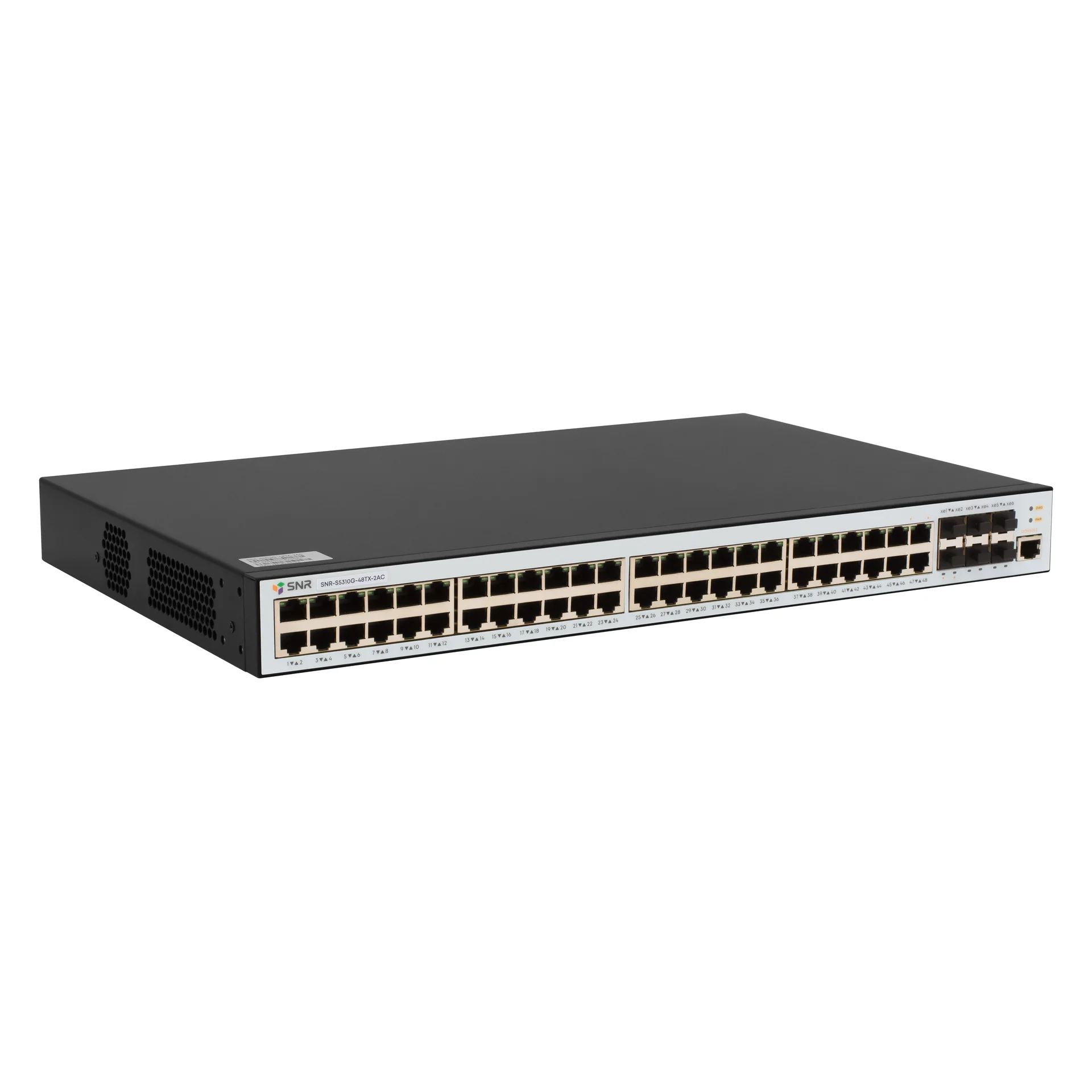 Управляемый коммутатор уровня 2+ SNR-S5310G-48TX-2AC