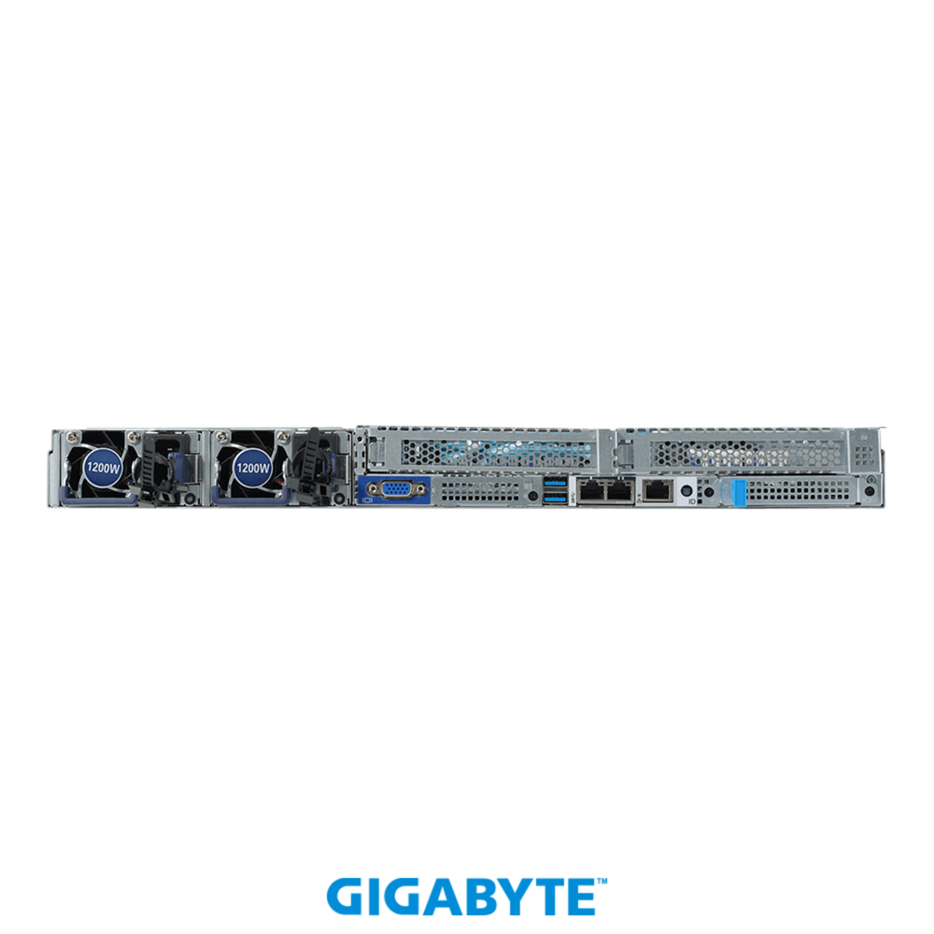 Платформа Gigabyte 1U R182-Z90, До двух процессоров AMD EPYC 7002, DDR4, 4x3.5"/2.5" SATA/SAS, 2x1000Base-T