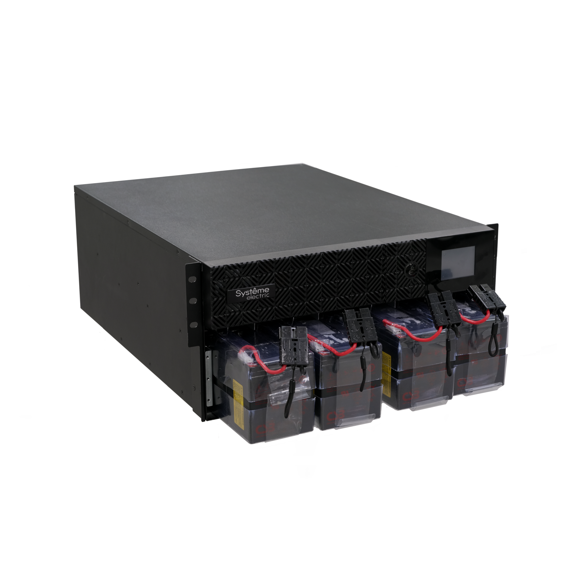 Источник бесперебойного питания Systeme Electric Smart-Save Online SRT, 5000VA/5000W, On-Line, Extended-run, Rack 2U+3U(Tower convertible), LCD, 6xC13