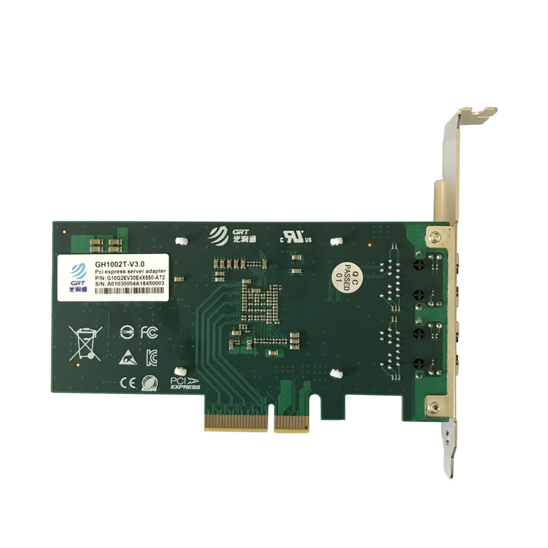 Сетевая карта GRT 2 порта 10GBase-T GH1002T-V3.0