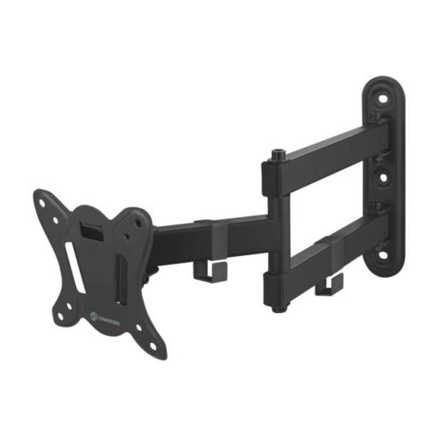 Кронштейн для телевизора ONKRON 10"-32" наклонно-поворотный, чёрный NP15