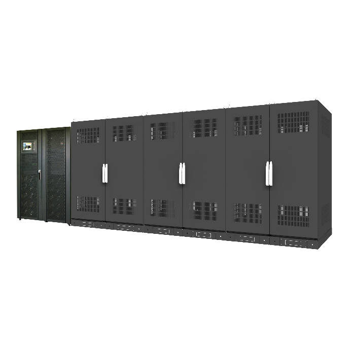 Система бесперебойного питания 500 кВА/450 кВт серии SМ, 10 силовых модулей 50 кВА/45 кВт, время автономной работы 10мин (SNR-UPS-ONT-500-50SMX33-KIT)