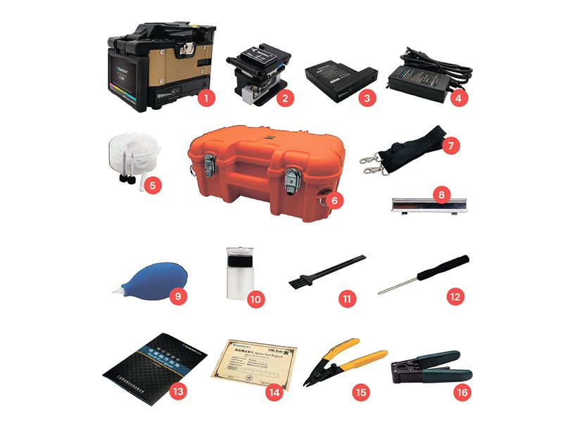 Сварочный аппарат для оптоволокна Tumtec FST-16M