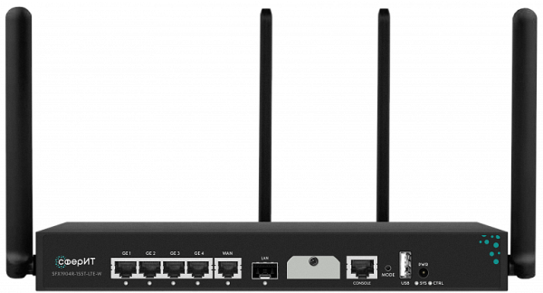 Маршрутизатор СферИТ WAN SFX1904R-1S5T-LTE-W